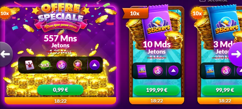 Bonus de bienvenue – offre pour la première inscription et premier dépôt